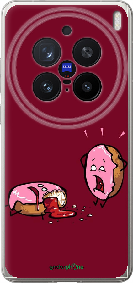 Силиконовый чехол Печенье для Vivo X200 PRO - 911u-3883 изображение 