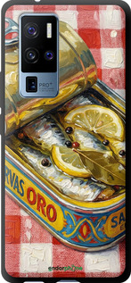 TPU чехол Vintage Sardine Tin Phone для Vivo X50 Pro Plus - 6772b-2056 изображение 