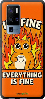 TPU чехол 'Funny Cat' для Vivo X50 Pro Plus изображение 5