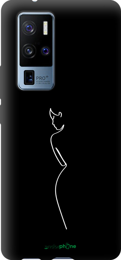 TPU чехол Силуэт1 для Vivo X50 Pro Plus - 4590b-2056 изображение 