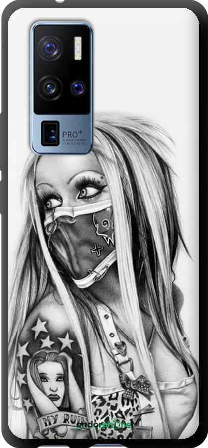 TPU чехол Biohazard  8 для Vivo X50 Pro Plus - 4824b-2056 изображение 