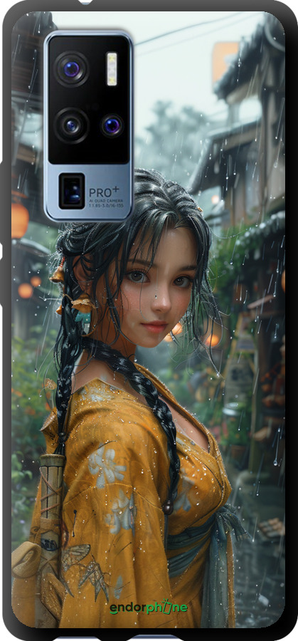 TPU чехол Anime-girl для Vivo X50 Pro Plus - 6133b-2056 изображение 