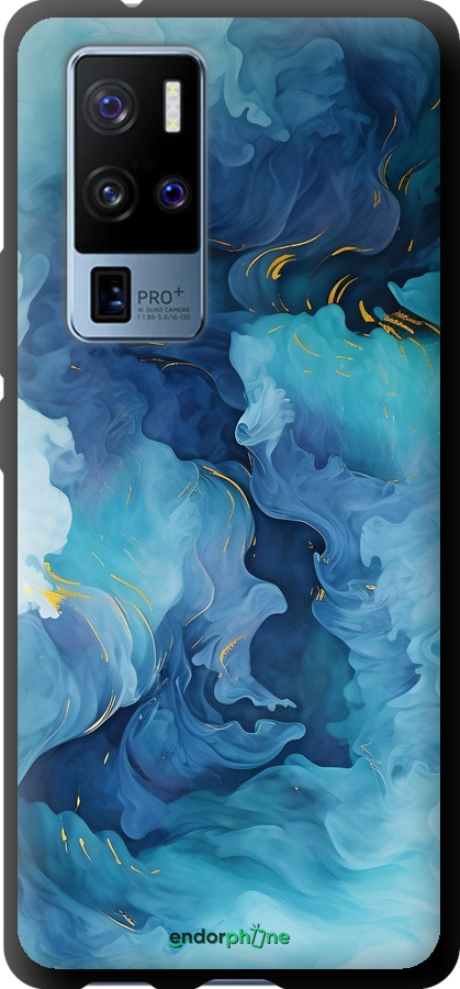 TPU чехол Акварель для Vivo X50 Pro Plus - 6320b-2056 изображение 