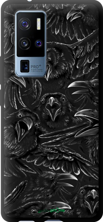 TPU чехол Воронья ярость для Vivo X50 Pro Plus - 6474b-2056 изображение 