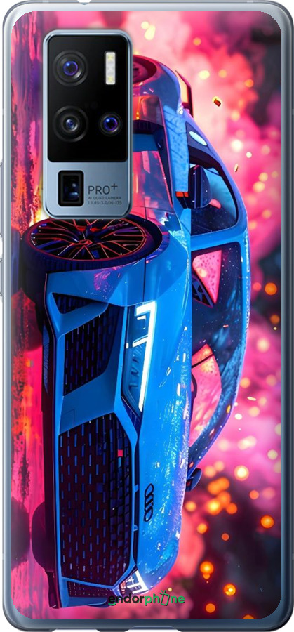 Силіконовий чехол Ауди для Vivo X50 Pro Plus - 6286u-2056 изображение 