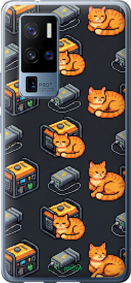 Силиконовый чехол Autonomous Zone для Vivo X50 Pro Plus - 6771u-2056 изображение 