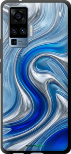 TPU чехол Liquid Chrome для Vivo X50 Pro - 6781b-1956 изображение 