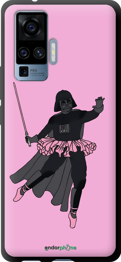 TPU чехол Pink Wader для Vivo X50 Pro - 4456b-1956 изображение 