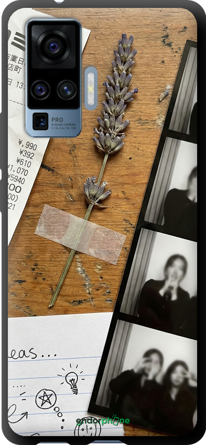 TPU чехол Aesthetic Scrapbook Collage для Vivo X50 Pro - 6773b-1956 изображение 