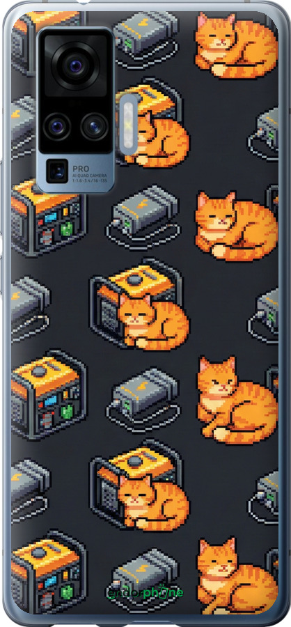 Силиконовый чехол Autonomous Zone для Vivo X50 Pro - 6771u-1956 изображение 