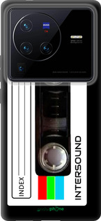 Силиконовый чехол Кассета с90 для Vivo X80 Pro - 4894u-2630 изображение 