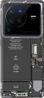 Силиконовый чехол Детали смартфона для Vivo X80 Pro - 5487u-2630 изображение 