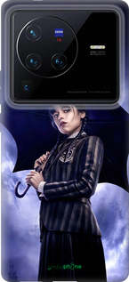 Силиконовый чехол Wednesday v2 для Vivo X80 Pro - 5516u-2630 изображение 