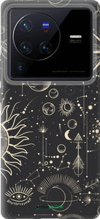 Силіконовий чехол Фаза місяця для Vivo X80 Pro - 5605u-2630 изображение 