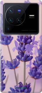 Силиконовый чехол Лаванда для Vivo X80 Pro - 6037u-2630 изображение 