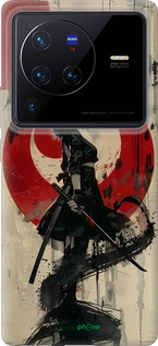 Силиконовый чехол Боевое искусство для Vivo X80 Pro - 6126u-2630 изображение 