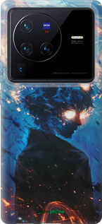 Силиконовый чехол Сатору Годжо для Vivo X80 Pro - 6129u-2630 изображение 