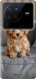 Силиконовый чехол Mini-maltipoo для Vivo X80 Pro - 6158u-2630 изображение 