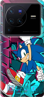 Силіконовий чехол Соник для Vivo X80 Pro - 6284u-2630 изображение 