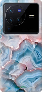 Силиконовый чехол Мрамор для Vivo X80 Pro - 6306u-2630 изображение 