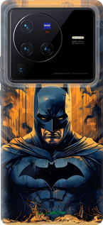 Силиконовый чехол Бэтмен для Vivo X80 Pro - 6335u-2630 изображение 