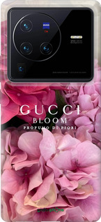 Силиконовый чехол Гучи для Vivo X80 Pro - 6341u-2630 изображение 