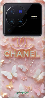 Силиконовый чехол Шанель для Vivo X80 Pro - 6366u-2630 изображение 