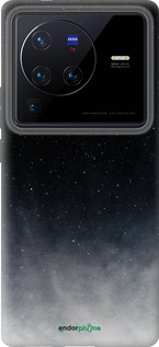 Силиконовый чехол Сині хмари, Синій місяць для Vivo X80 Pro - 6396u-2630 изображение 