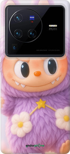 Силиконовый чехол Лабубу для Vivo X80 Pro - 6708u-2630 изображение 