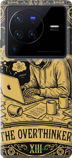 Силиконовый чехол The Overthinker для Vivo X80 Pro - 6774u-2630 изображение 