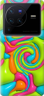 Силиконовый чехол Y2K Jelly Dream для Vivo X80 Pro - 6780u-2630 изображение 