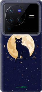 Силиконовый чехол Cute Cat Celestial/Witchy для Vivo X80 Pro - 6787u-2630 изображение 
