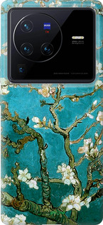 Силиконовый чехол Винсент Ван Гог. Сакура для Vivo X80 Pro - 841u-2630 изображение 