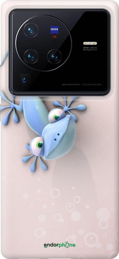 Силиконовый чехол Геккончик для Vivo X80 Pro - 1094u-2630 изображение 