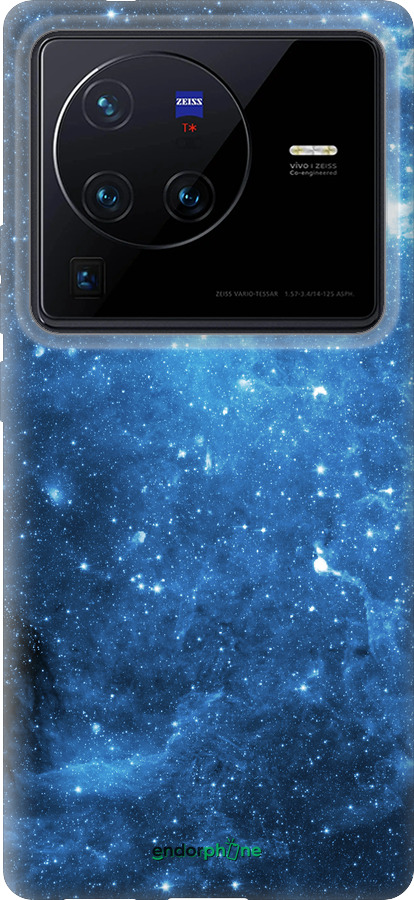 Силиконовый чехол Звёздное небо для Vivo X80 Pro - 167u-2630 изображение 