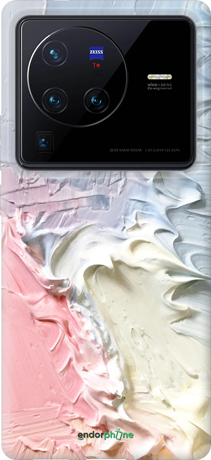Силиконовый чехол Пастель v1 для Vivo X80 Pro - 3981u-2630 изображение 