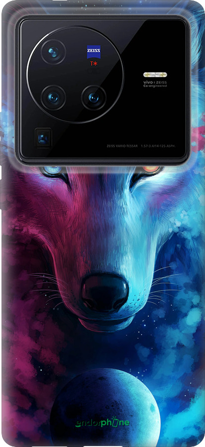 Силиконовый чехол Арт-волк для Vivo X80 Pro - 3999u-2630 изображение 