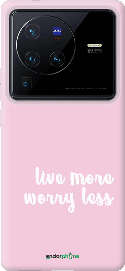 Силиконовый чехол Живи больше для Vivo X80 Pro - 4347u-2630 изображение 