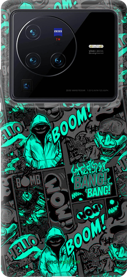 Силіконовий чехол № 5331 для Vivo X80 Pro - 5331u-2630 изображение 