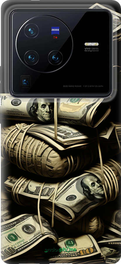 Силіконовий чехол Великі гроші для Vivo X80 Pro - 5666u-2630 изображение 