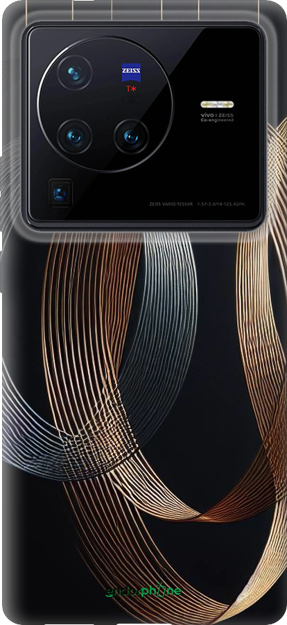 Силіконовий чехол Симфонія для Vivo X80 Pro - 5835u-2630 изображение 