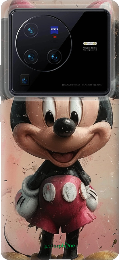 Силиконовый чехол Minnie Mouse для Vivo X80 Pro - 6054u-2630 изображение 