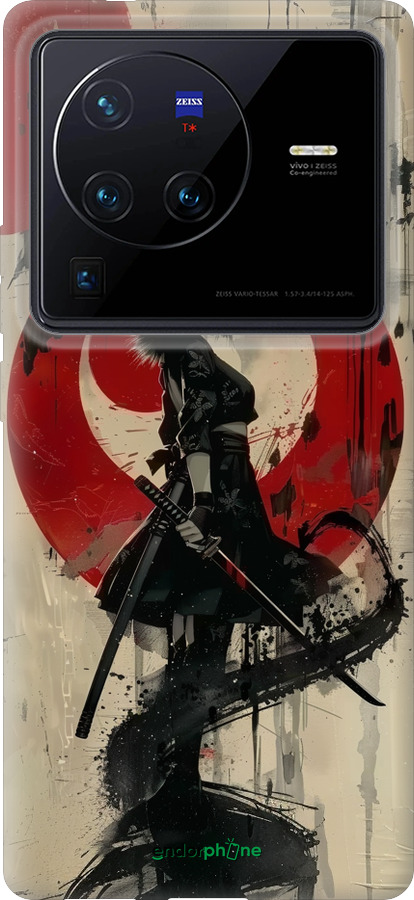 Силиконовый чехол Боевое искусство для Vivo X80 Pro - 6126u-2630 изображение 