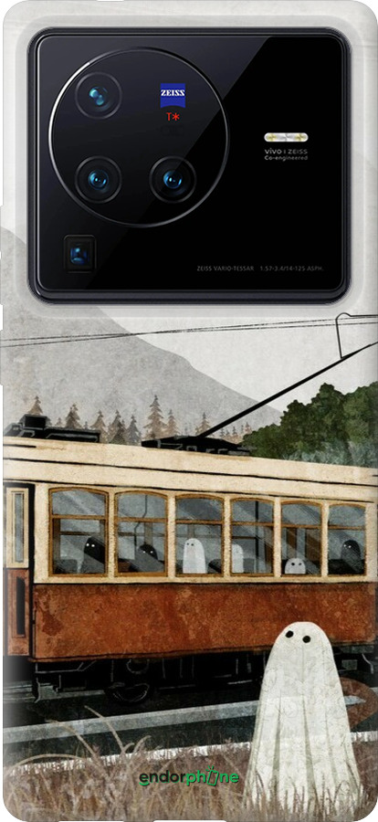 Силиконовый чехол Призрак 2 для Vivo X80 Pro - 6247u-2630 изображение 