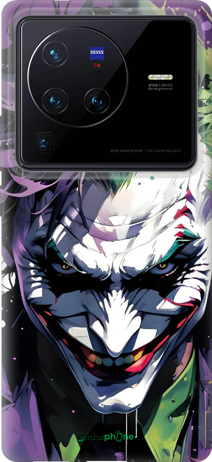 Силіконовий чехол Джокер для Vivo X80 Pro - 6289u-2630 изображение 