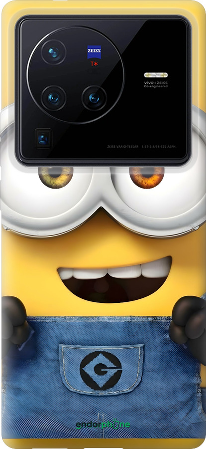Силиконовый чехол Миньон для Vivo X80 Pro - 6389u-2630 изображение 