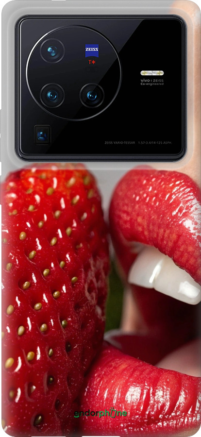 Силіконовий чехол Насолода для Vivo X80 Pro - 6701u-2630 изображение 