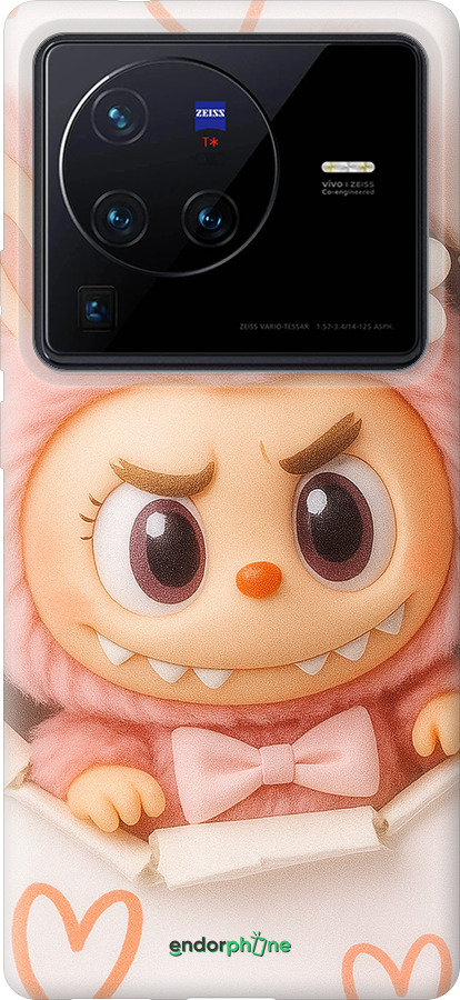 Силиконовый чехол Лабубу 2 для Vivo X80 Pro - 6710u-2630 изображение 