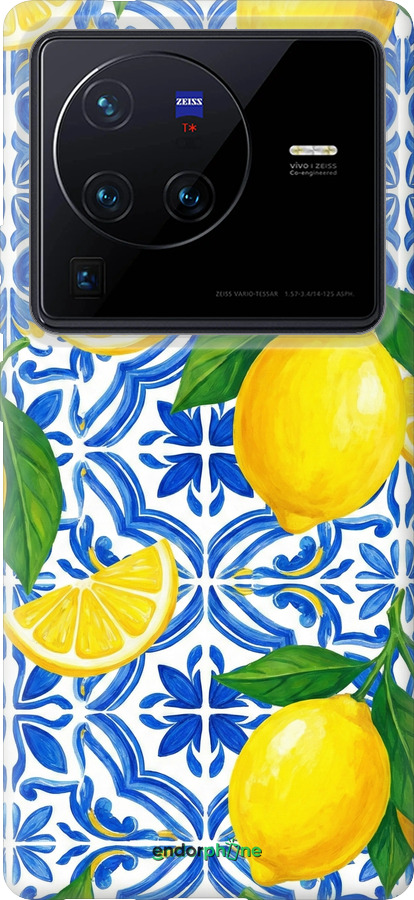 Силиконовый чехол Grocery Girl Italian Summer для Vivo X80 Pro - 6766u-2630 изображение 