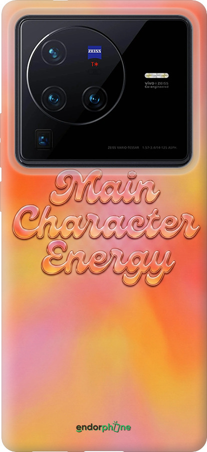 Силіконовий чехол Aura Gradient Main Character Energy Aesthetic Y2K для Vivo X80 Pro - 6783u-2630 изображение 
